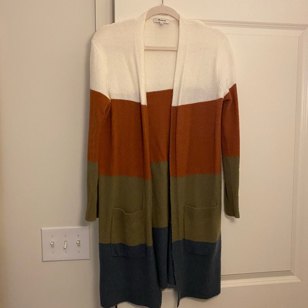 Colorblock Cozy Cardigan